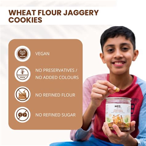 Buy MOS Bakery Wheatflour & Jaggery Cookies - 200 gm Online at Best ...