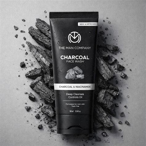 Buy Charcoal Face Wash for Men's Oily Skin | The Man Company