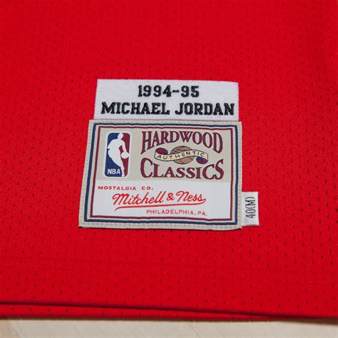Chicago Bulls Michael Jordan 1994-95 Road 45 Authentic Jersey By ...