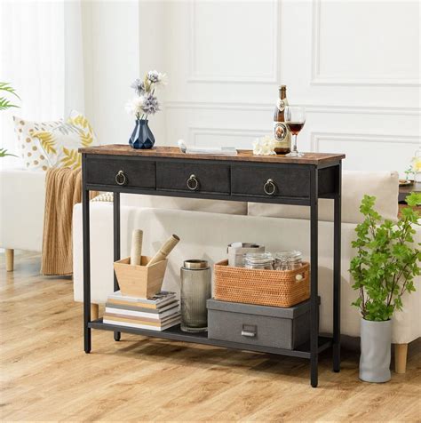 spot on dealz® Console Tables for hallway slim side table Living Room ...