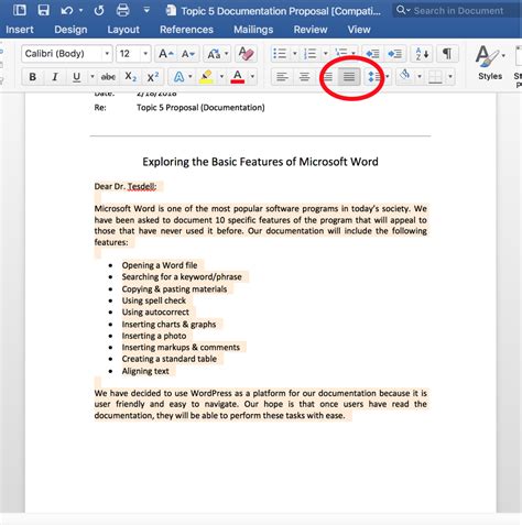 Image result for How to Do Alignment in Word