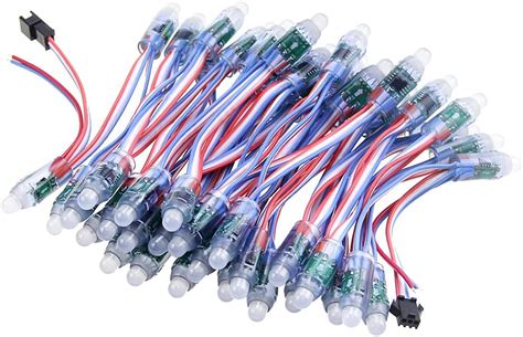 Buy Aclorol WS2811 Pixels LED Light 5V, WS2811 RGB LED Pixel Digital ...