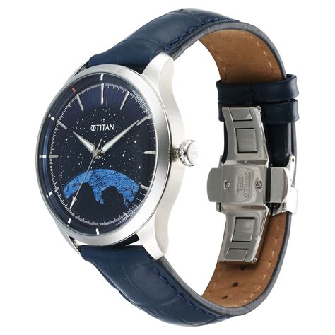 Buy Online Titan Unity Automatic Leather Strap Watch For Men - Limited ...