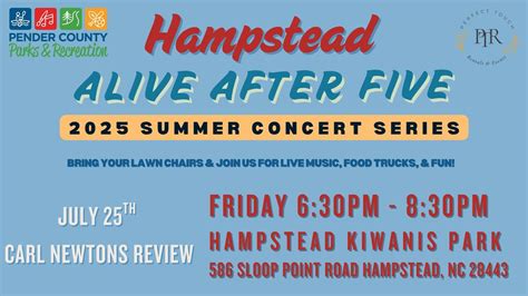 Hampstead Alive After Five Summer Concerts, Hampstead Kiwanis Park, 25 ...