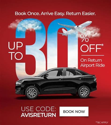 Avis Offers | Car Rental Offers & Discounts | Avis