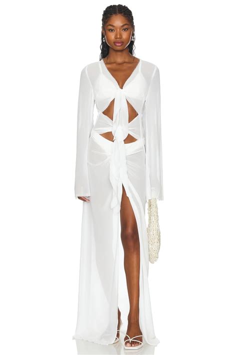 Bananhot Maci Dress in White | REVOLVE