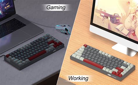 Amazon.in: Buy MageGee 75% Mechanical Keyboard, Wired Gaming Keyboard ...