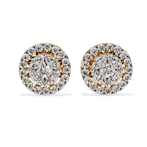 Lustre Curve Diamond Earrings – Espira Gems