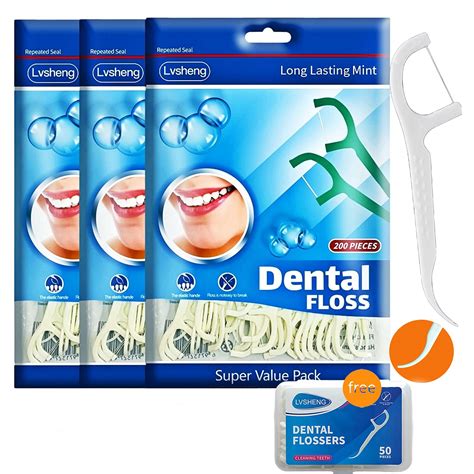 Buy Dental Floss Picks for Teeth,(650 Count) 3-Pack with 1 Gift ...