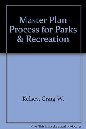 Buy Master Plan Process for Parks & Recreation Book Online at Low ...