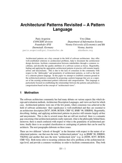 Image result for Pattern Language