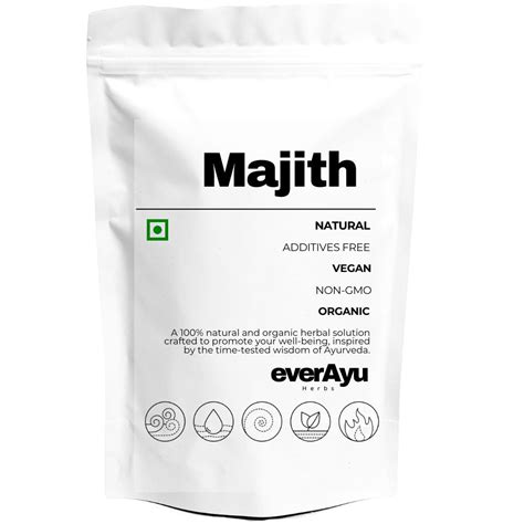 Majith – Manjistha Root (Rubia cordifolia) | Indian Madder | Ayurvedic ...