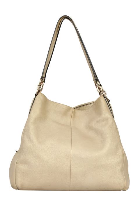 Buy Coach Madison Leather Phoebe Shoulder Bag Luxury Handbag At Best ...