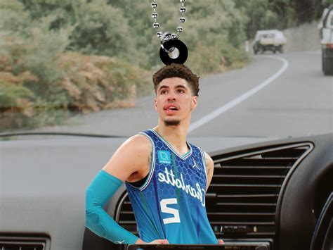 Lamelo Ball Car Rear View Mirror Ornament Lamelo Ball Car - Etsy