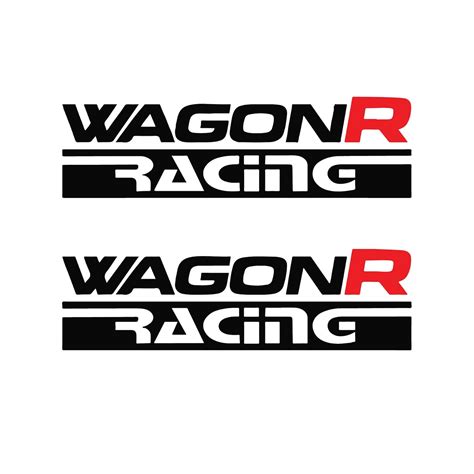 BIRD'S MIND Wagonr Racing Car Sticker Bonnet Exterior Graphics Decor ...