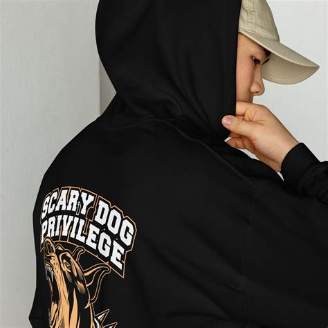 Scary Dog Privilege Doberman Hoodie