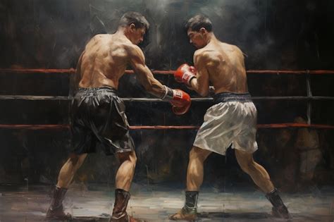 Boxing Match Drawing 的图像结果