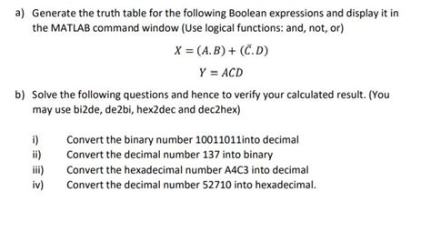 Image result for Truth Table MATLAB