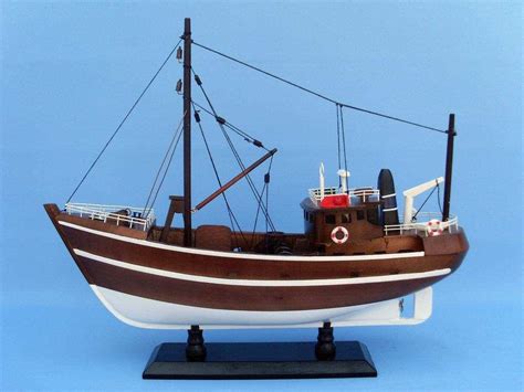 Buy Model Fishing Boat "Fishin Impossible" 19" Wooden Fishing Boat ...