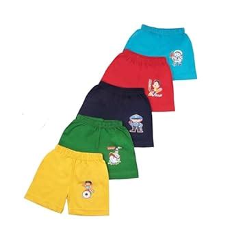 Buy Sale Mart Boy's Regular Shorts (Pack of 10) (BHS-22_Assorted_6-12 ...