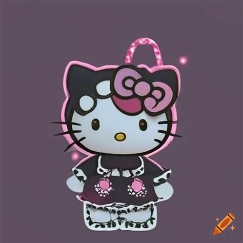 Goth hello kitty on Craiyon