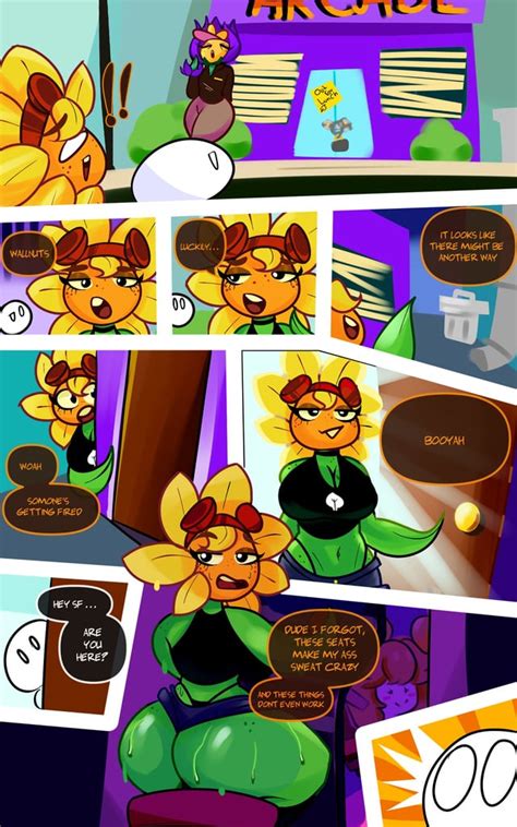 Solar Flare comic "Playdate" - mady by @McKeyes : r/PlantsVsZombiesRL34