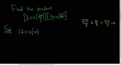 Image result for Multiplying Complex Numbers in Polar Form