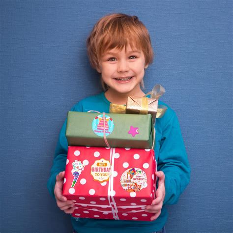 Buy Large Birthday Stickers 24 Sheets Darling Stickers for Happy ...