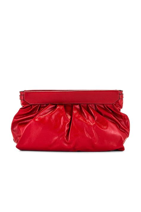 Isabel Marant Luzes Bag in Red | REVOLVE