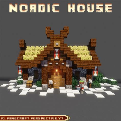 Minecraft Nordic / Viking House