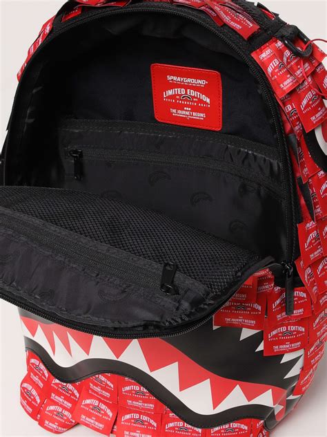 Sprayground Outlet: Bags men - Red | Sprayground backpack 910B7407NSZ ...