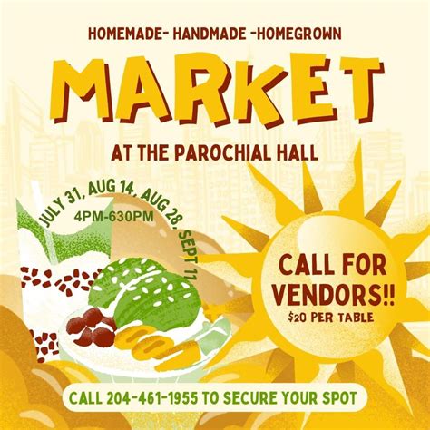 MARKET AT THE PAROCHIAL HALL (Homemade - Handmade - Homegrown) reserve ...
