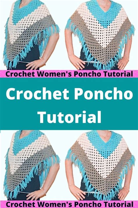 Image result for Tutorial Crochet Poncho Patterns