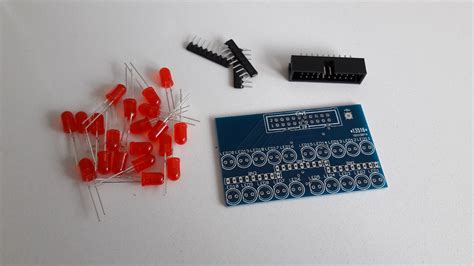 Testing LEDs 的图像结果