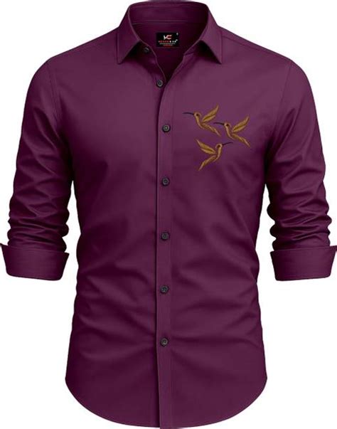 Embroidered Shirts - Buy Embroidered Shirts online at Best Prices in ...
