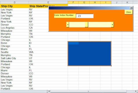 Image result for Change Color of Form Control Excel