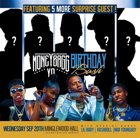 [Event Announcement] Money Bagg Yo & Friends Birthday Bash