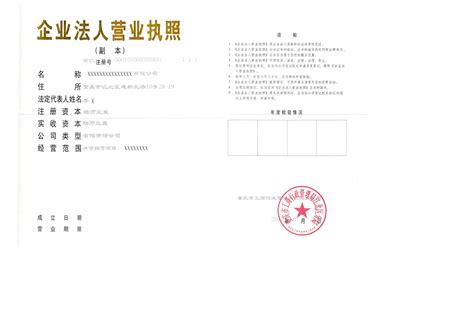 证件样本(图)-重庆工商代办公司|重庆政全工商咨询有限公司