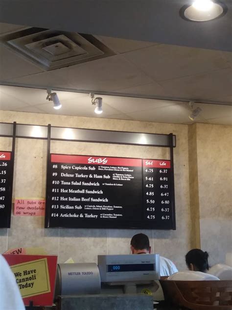 Menu at Gino's Italian Deli restaurant, Madison, Verona Rd