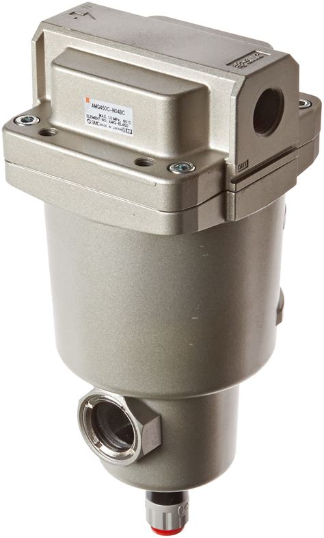 Buy SMC AMG450C-N04BC-R Water Separator, N.C. Auto Drain, 2200 L/min, 1 ...