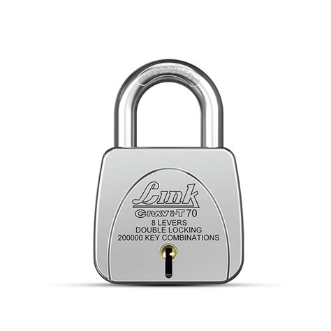Link Gravi-T 70mm Heavy Duty Padlock | Lock for Home Door, Office, Sho