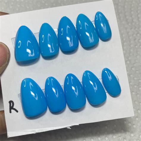 Blue Vibe - N4Y1018 – Nails4you.studio