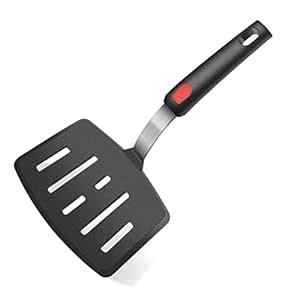 Buy FS COOL Silicone Fish Spatula Turner Wide Pancake Fish Slotted ...