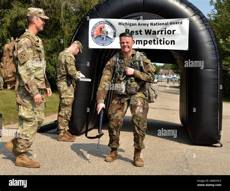U.S. Army Spc. Eliot Van Pelt, Michigan Medical Detachment, Michigan ...