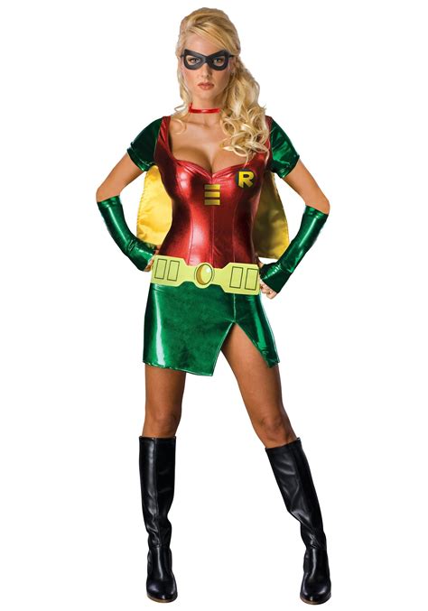 Sexy Robin Girl Costume w/ Mask