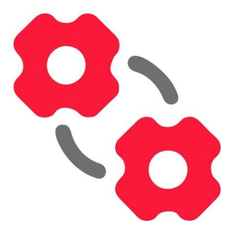 Mechanisms icon colored shapes gradient | Premium AI-generated vector