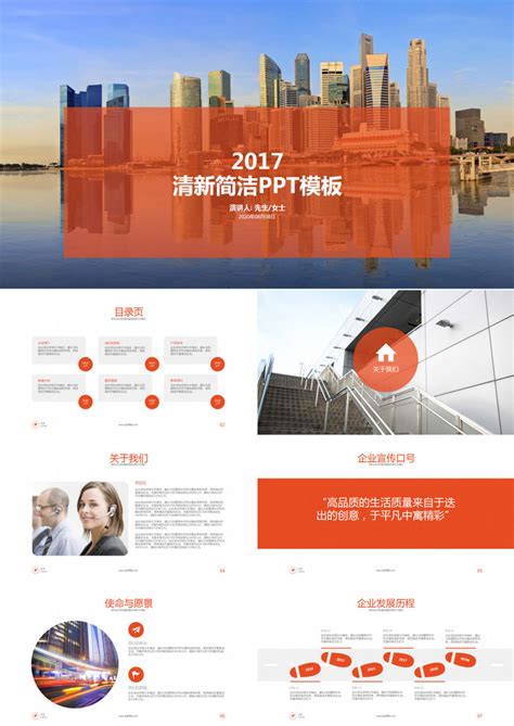 项目案例商业计划报告PPT模板下载_熊猫办公