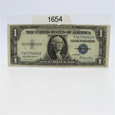 1935E Silver Certificate One Dollar | Property Room