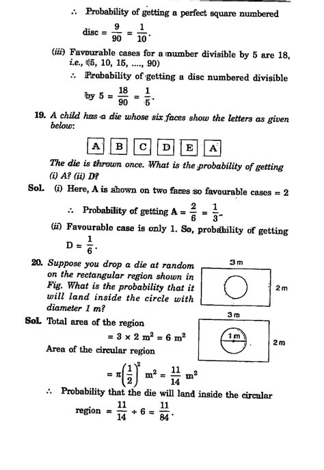 Image result for Probability Class 10 Exercise
