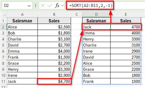 Image result for Using Large Function in Excel to Automatically Sort